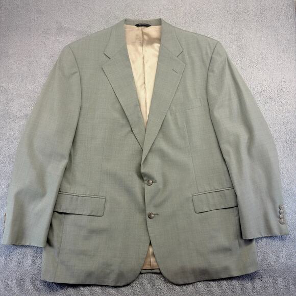 VTG Polo University Club Ralph Lauren Blazer Mens 46L Single Breasted Two Button - Picture 1 of 14
